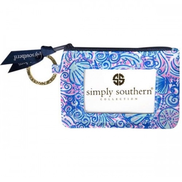 NWT • Simply Southern • Shells Key ID Pouch - Picture 1 of 8